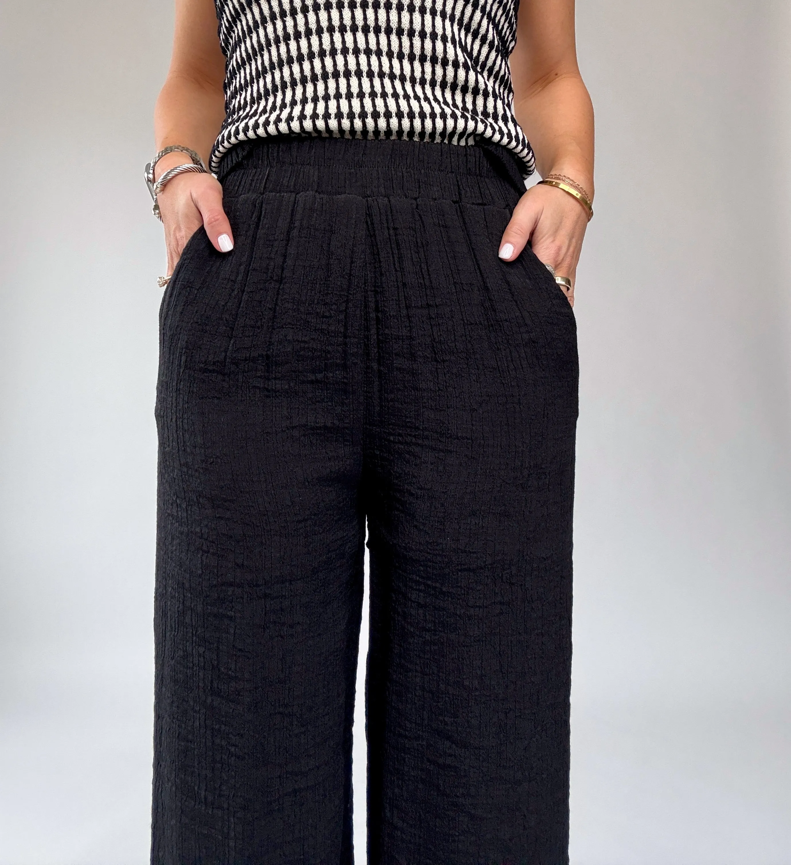 The Hamptons Collection Lightweight Pant - Black