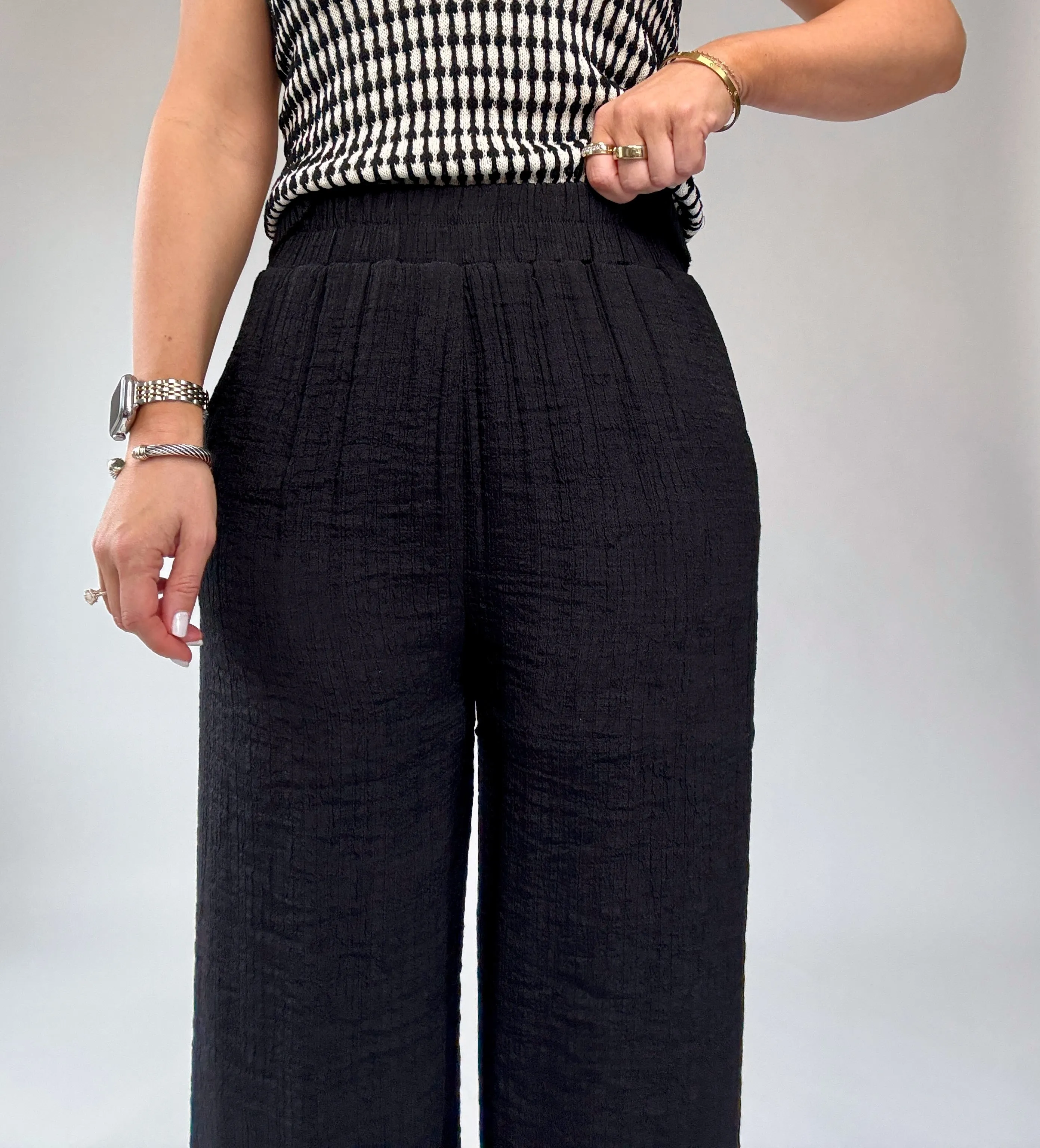 The Hamptons Collection Lightweight Pant - Black