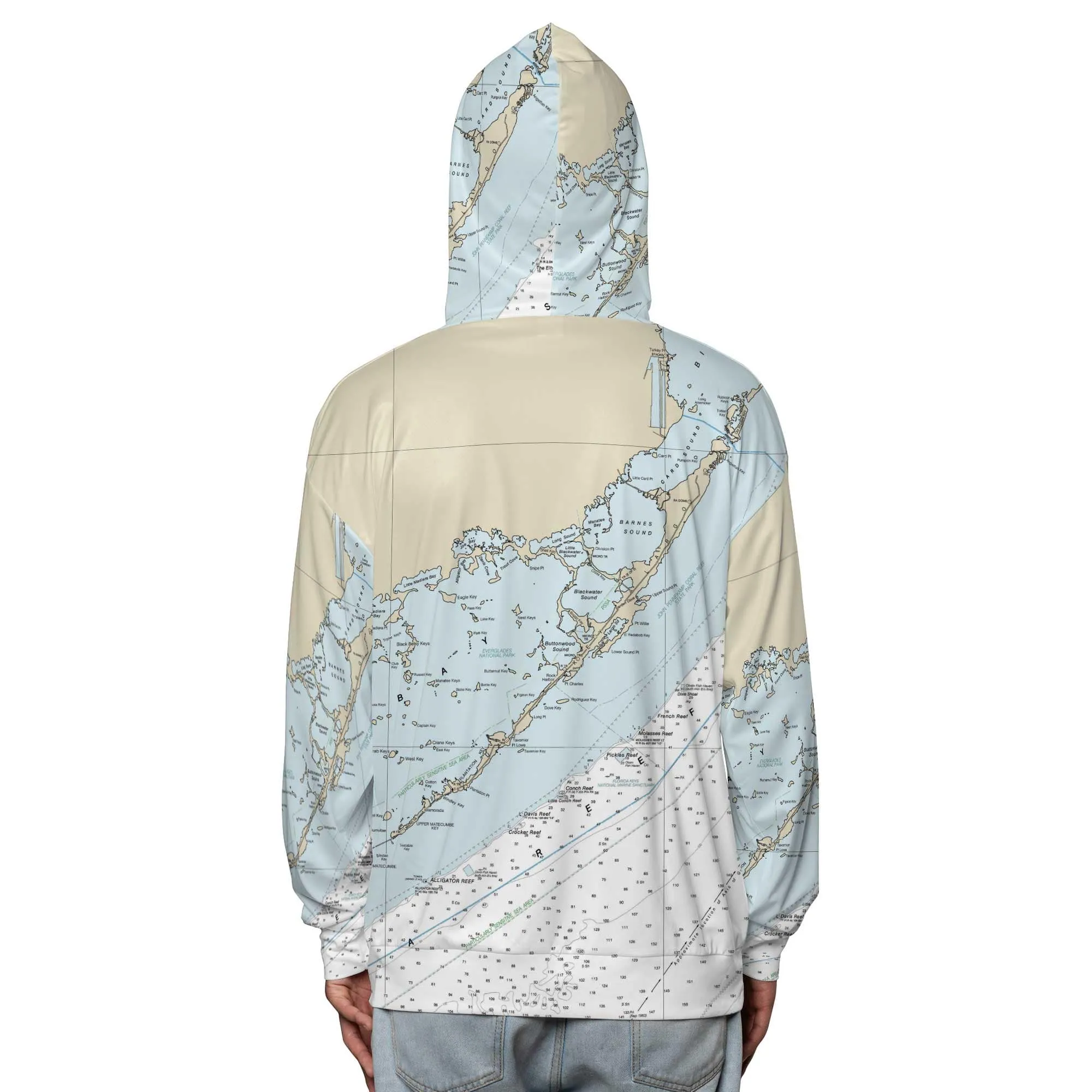 The Key Largo Hooded Performance Sports Shirt
