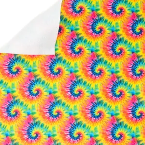 Tie Dye Printed Felt