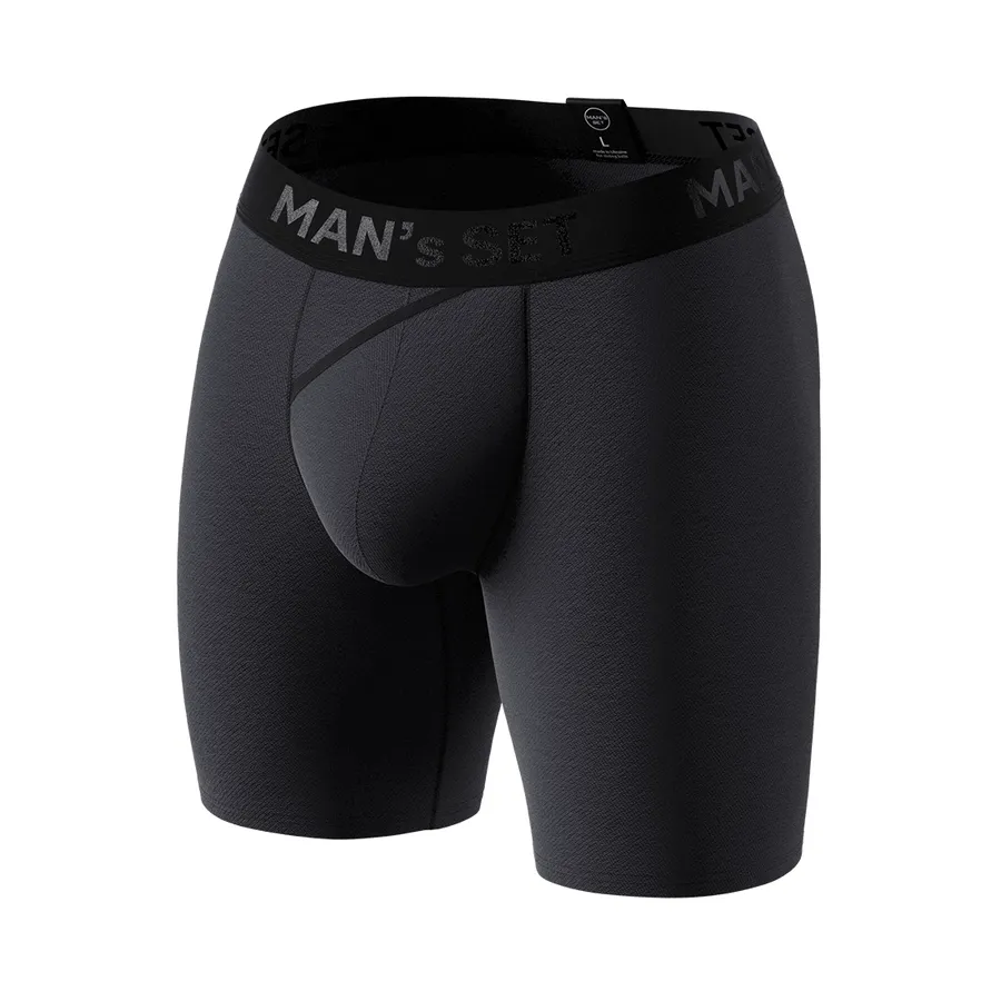 UltraSoft  Boxer Brief 7.6" OpenFly, Graphite