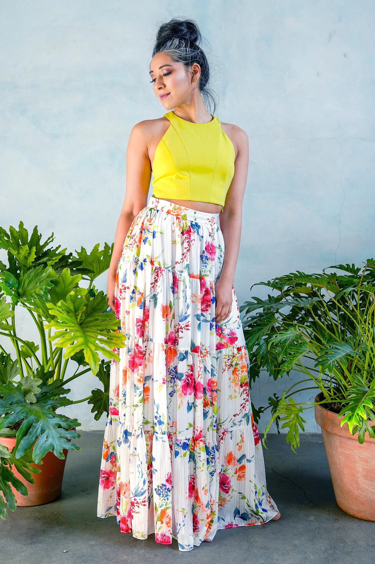 VIDYA Crepe Top