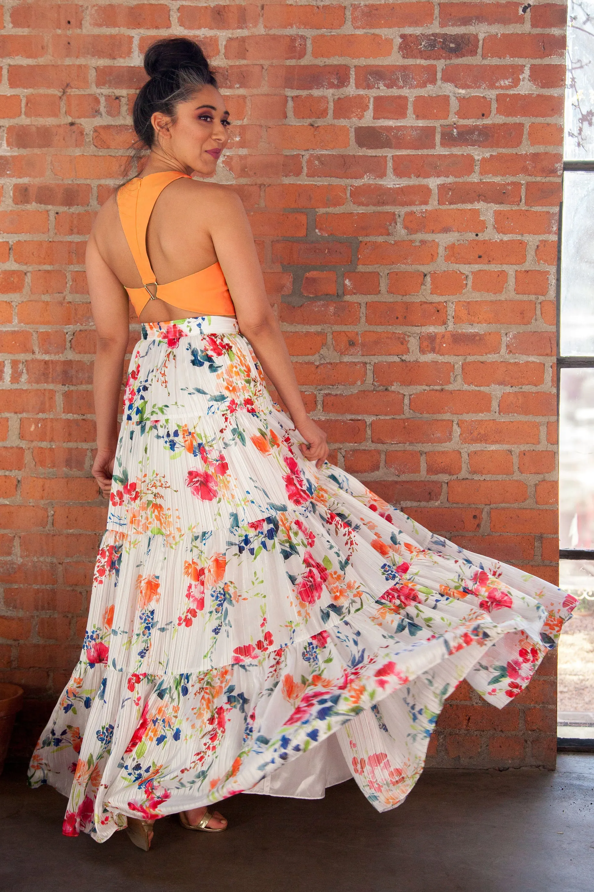 VIDYA Crepe Top