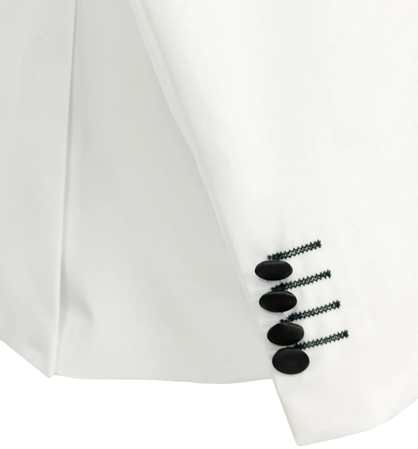 Vinci Slim Fit Tuxedo Suit - White