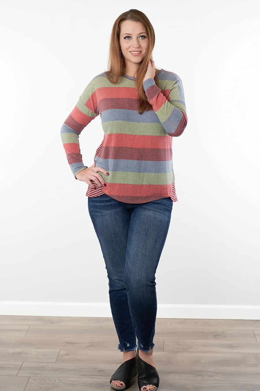 Watch And See Long Sleeve Top