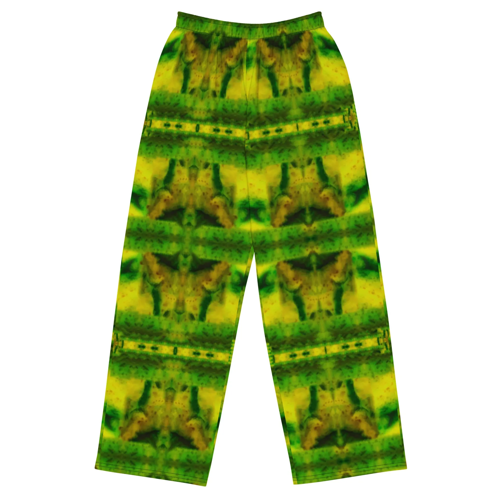 Wide Leg Pants (Unisex)(Purely Jade Light) RJSTHw2022 RJS