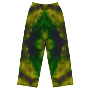 Wide-leg Pants (Unisex)(Purely Jade Light) RJSTHw2022 RJS