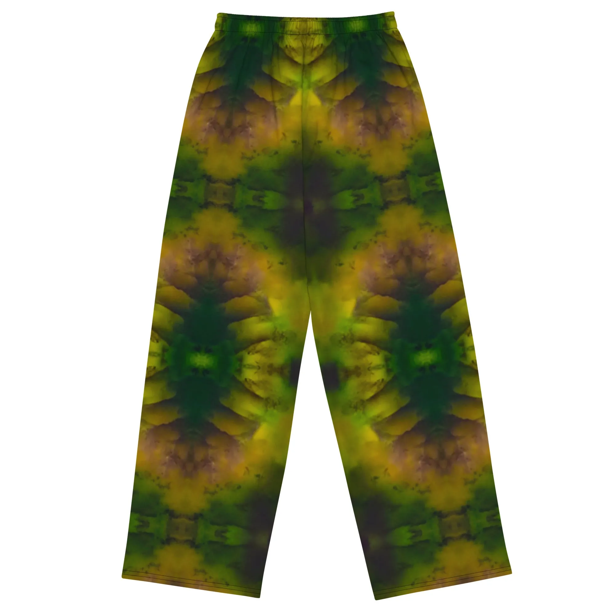 Wide-leg Pants (Unisex)(Purely Jade Light) RJSTHw2022 RJS