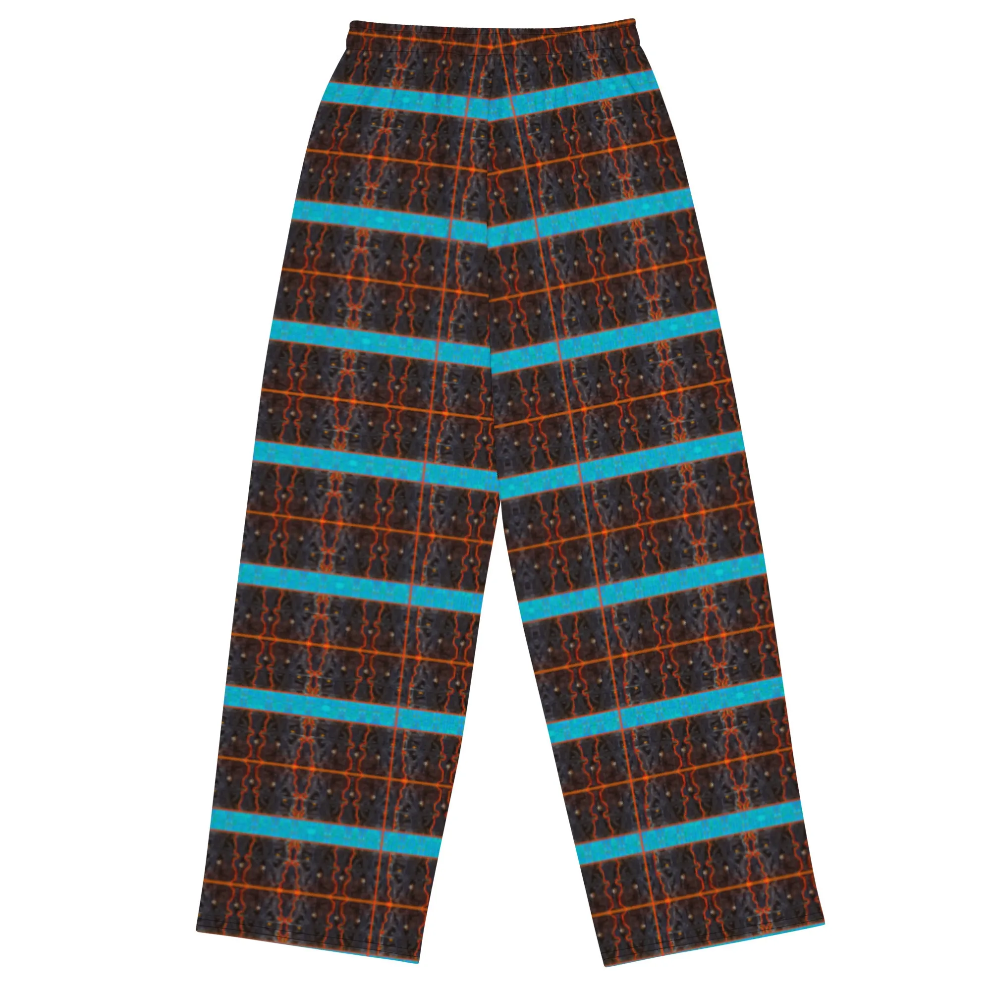 Wide-Leg Pants (Unisex)(Tree Link Stripe) RJSTH@Fabric#12 RJSTHS2022 RJS