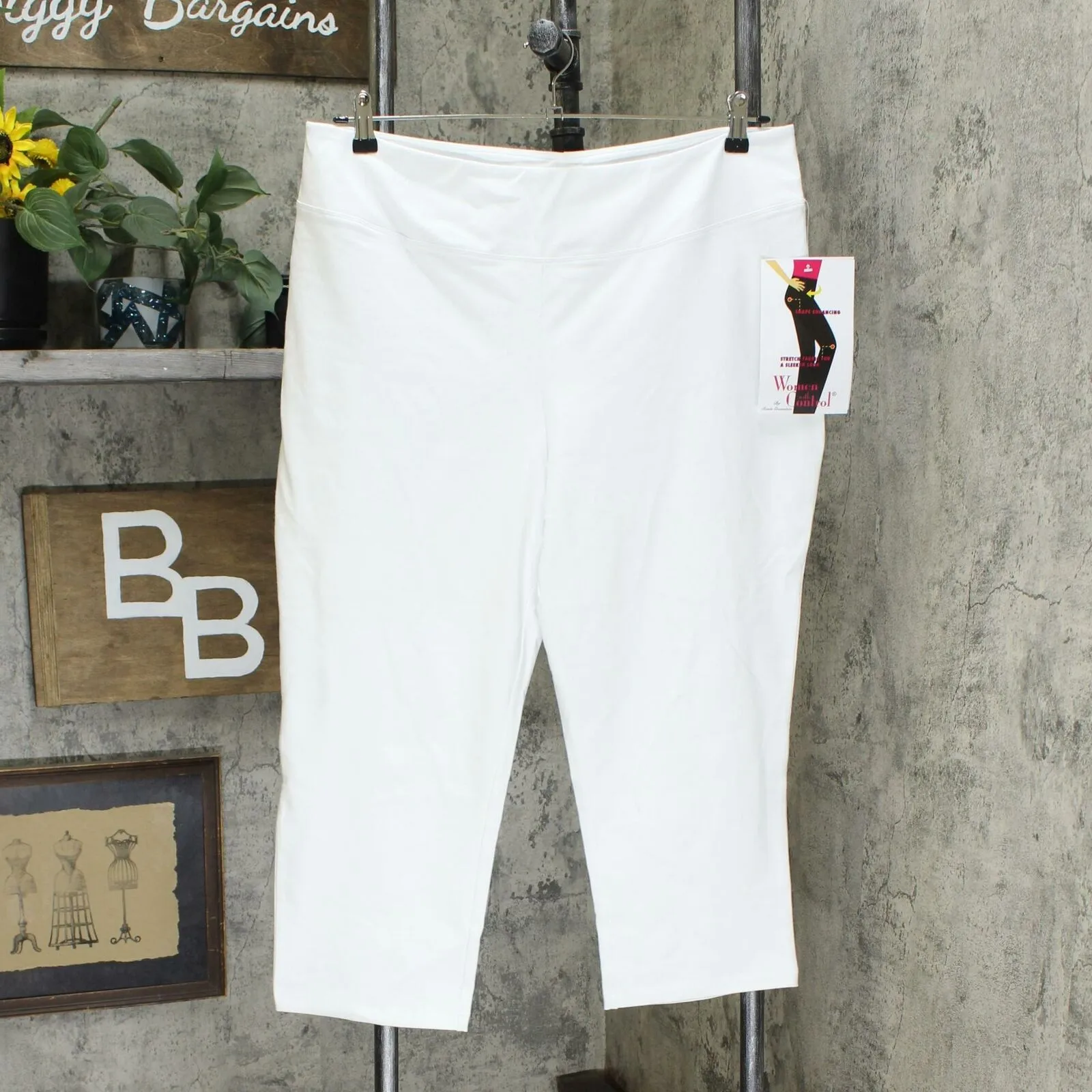 Women with Control Women's Wicked Knit Crop Pants