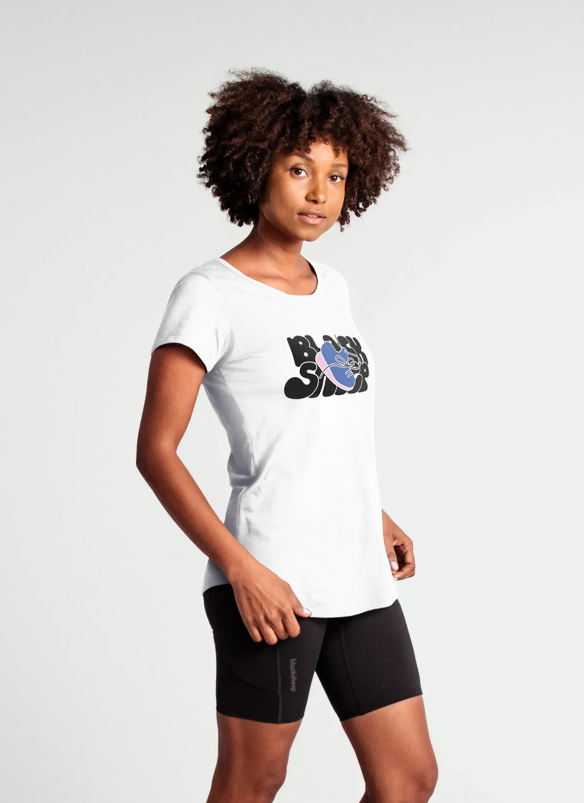 Women's ActiveCotton Tee - Sports Club White