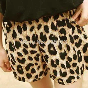 Women's Leopard Hot Shortys