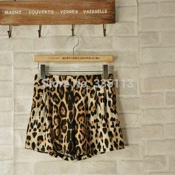 Women's Leopard Hot Shortys
