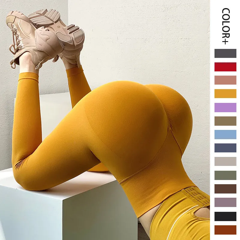 Women’s Tummy Control Yoga and Fitness Pants, Hip Lifting Yoga Leggings