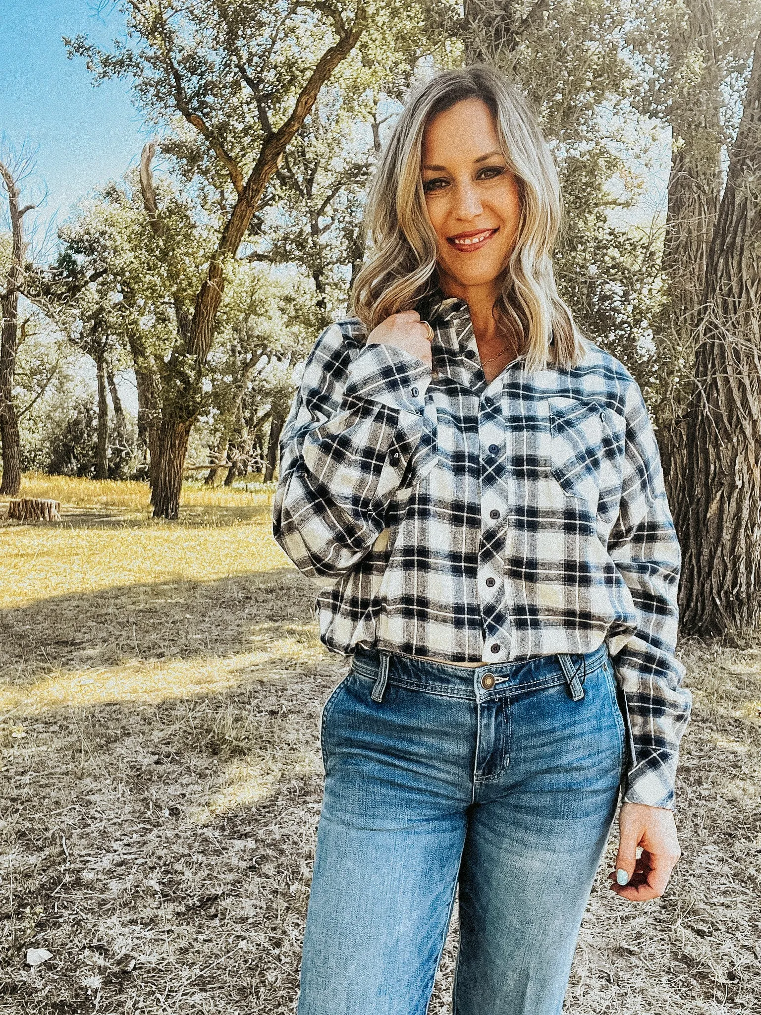 Xandra Button Down Shirt