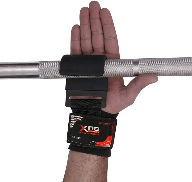 XN8 Weight Lifting Hooks Straps
