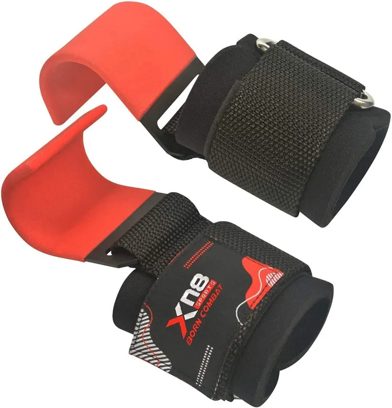 XN8 Weight Lifting Hooks Straps