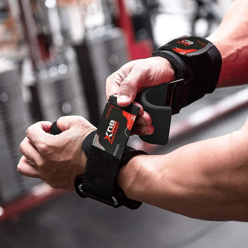XN8 Weight Lifting Hooks Straps