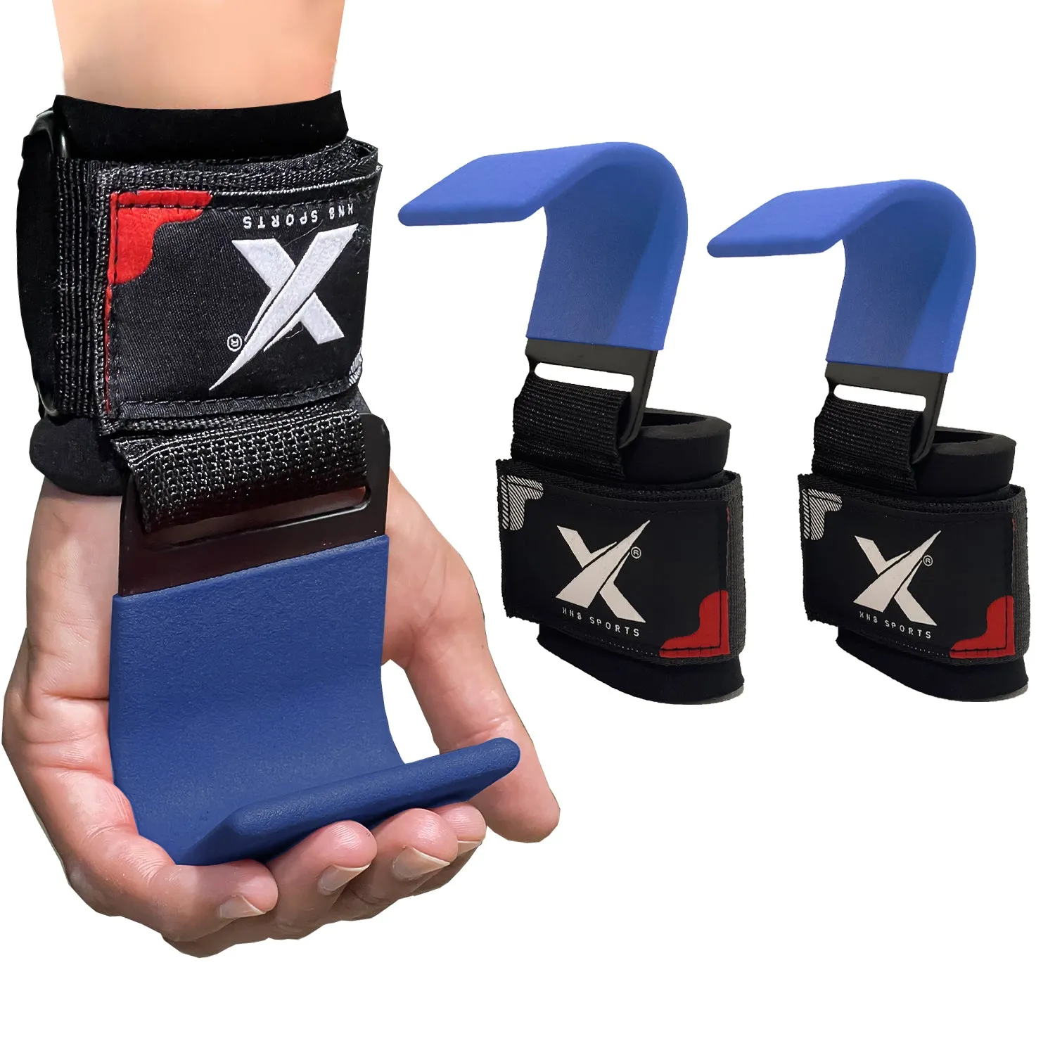XN8 Weight Lifting Hooks Straps