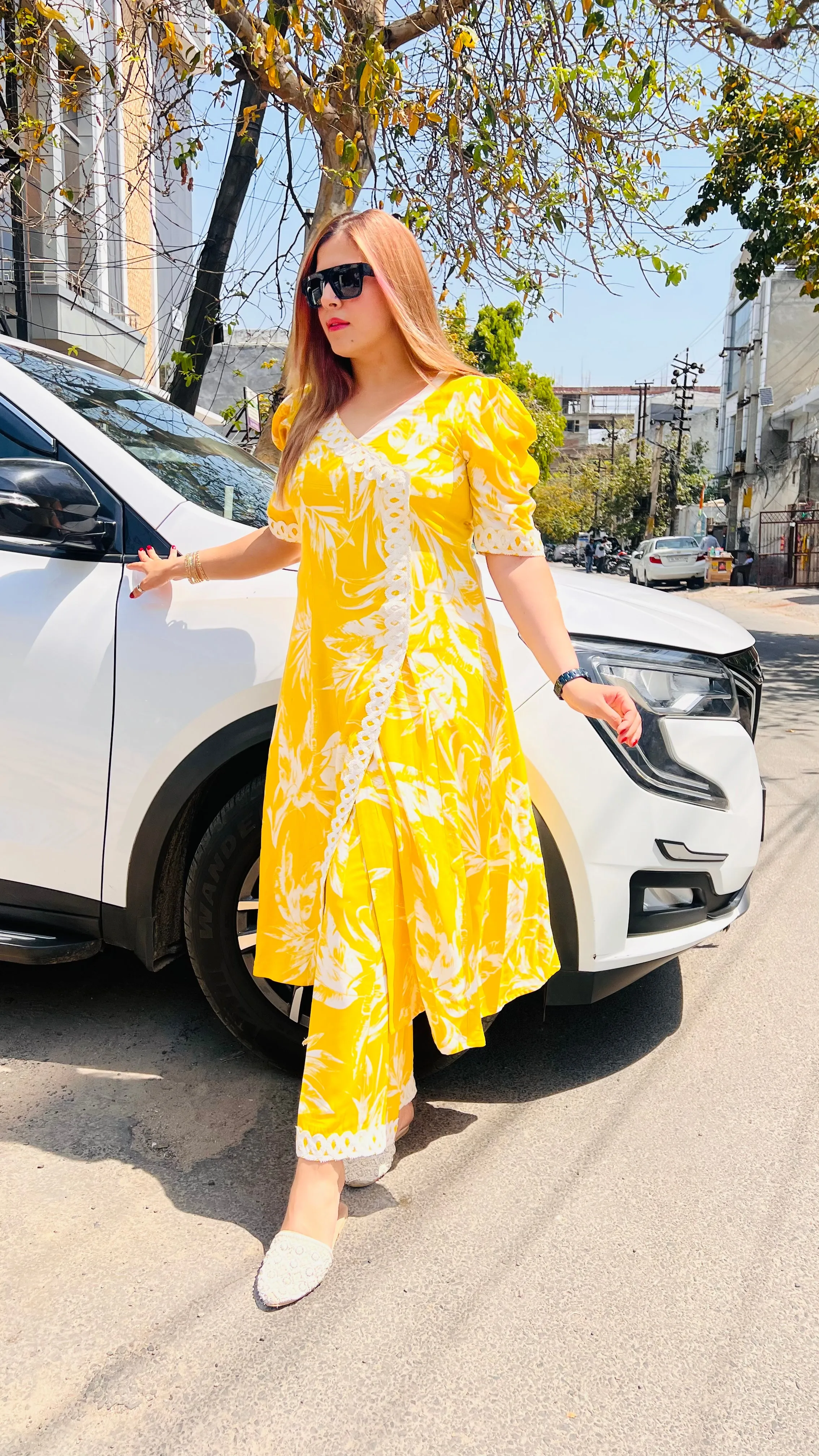 Yellow Summer Suit