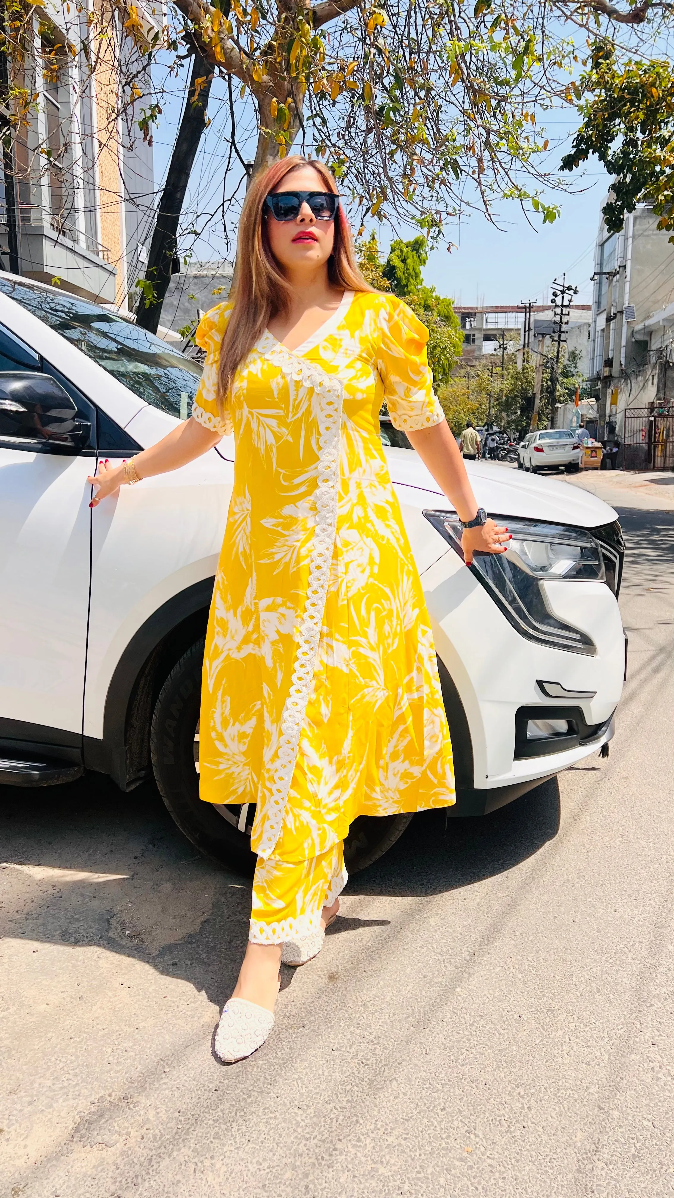 Yellow Summer Suit