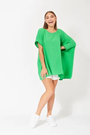 Zanzibar Asymmetric top in Key Lime by Haven