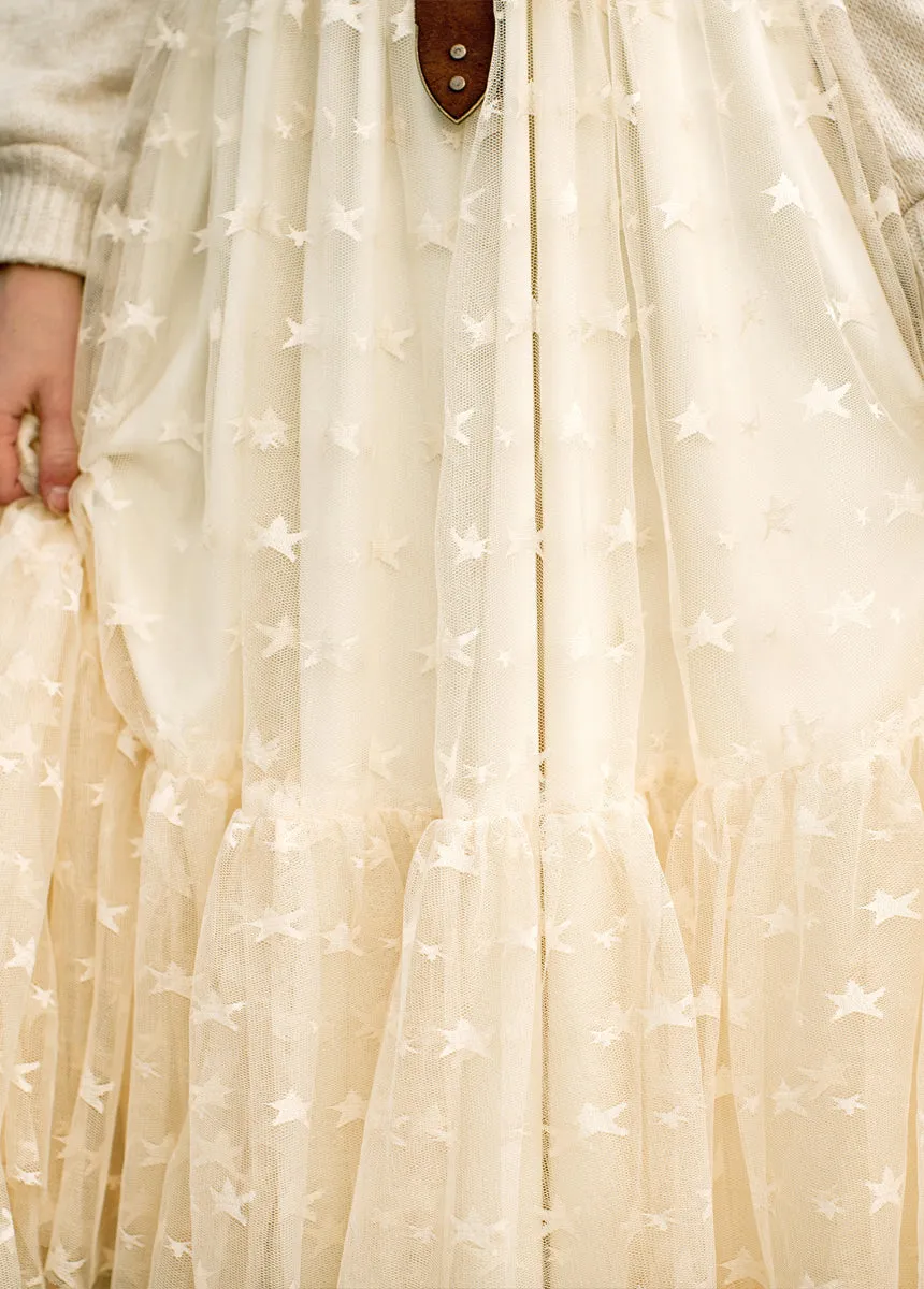 Zenni Skirt in Cream