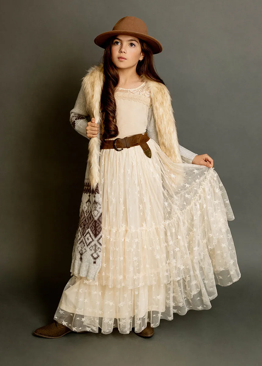 Zenni Skirt in Cream
