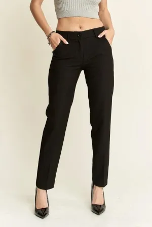 Zipper Skinny 2 Pockets Pants